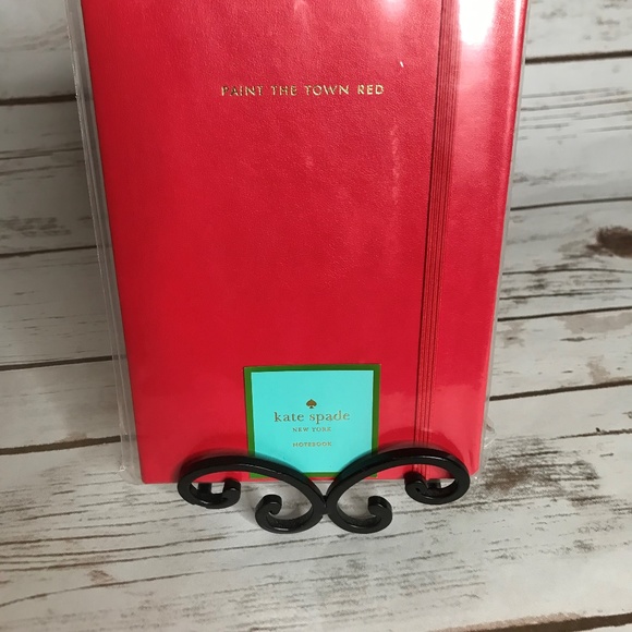 Kate Spade PAINT THE TOWN RED Journal - Picture 8 of 8